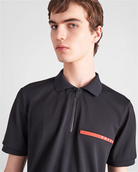 prada mens shirt black|Prada shirt men price.